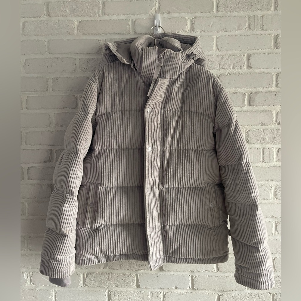 Aritzia The Super Puff Jacket, Light Lilac Purple, Size XS